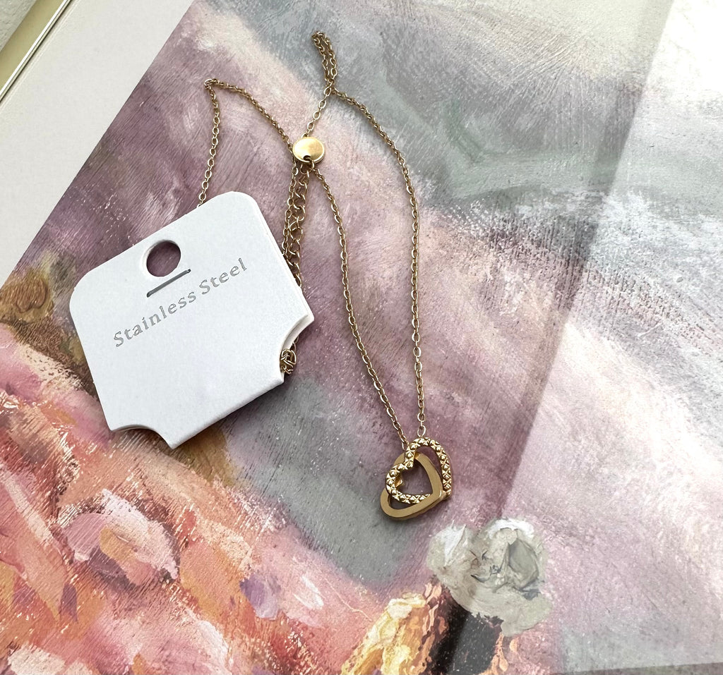Kette Doppelherz Gold