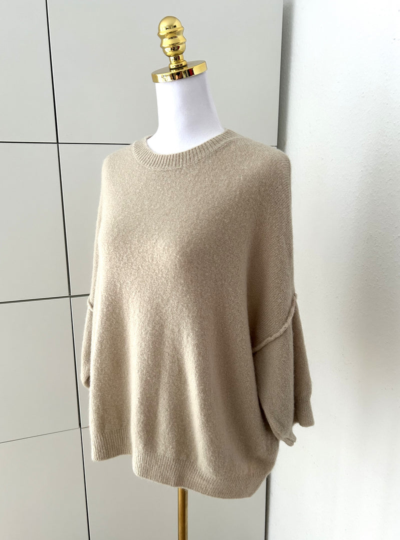 Pullover Cozy Beige