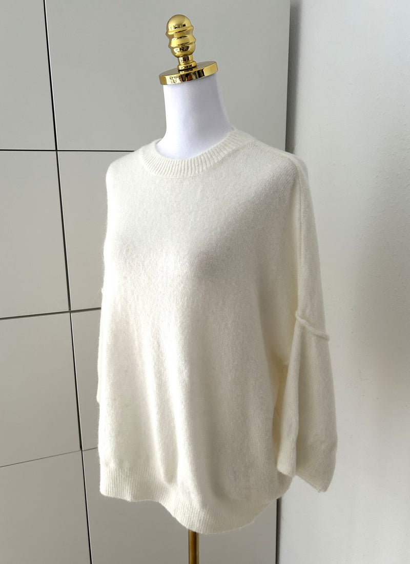 Pullover Cozy Weiß
