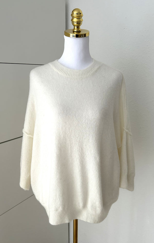 Pullover Cozy Weiß