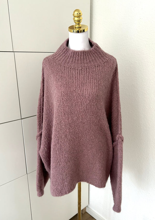 Oversized Cozy Pullover Mauve